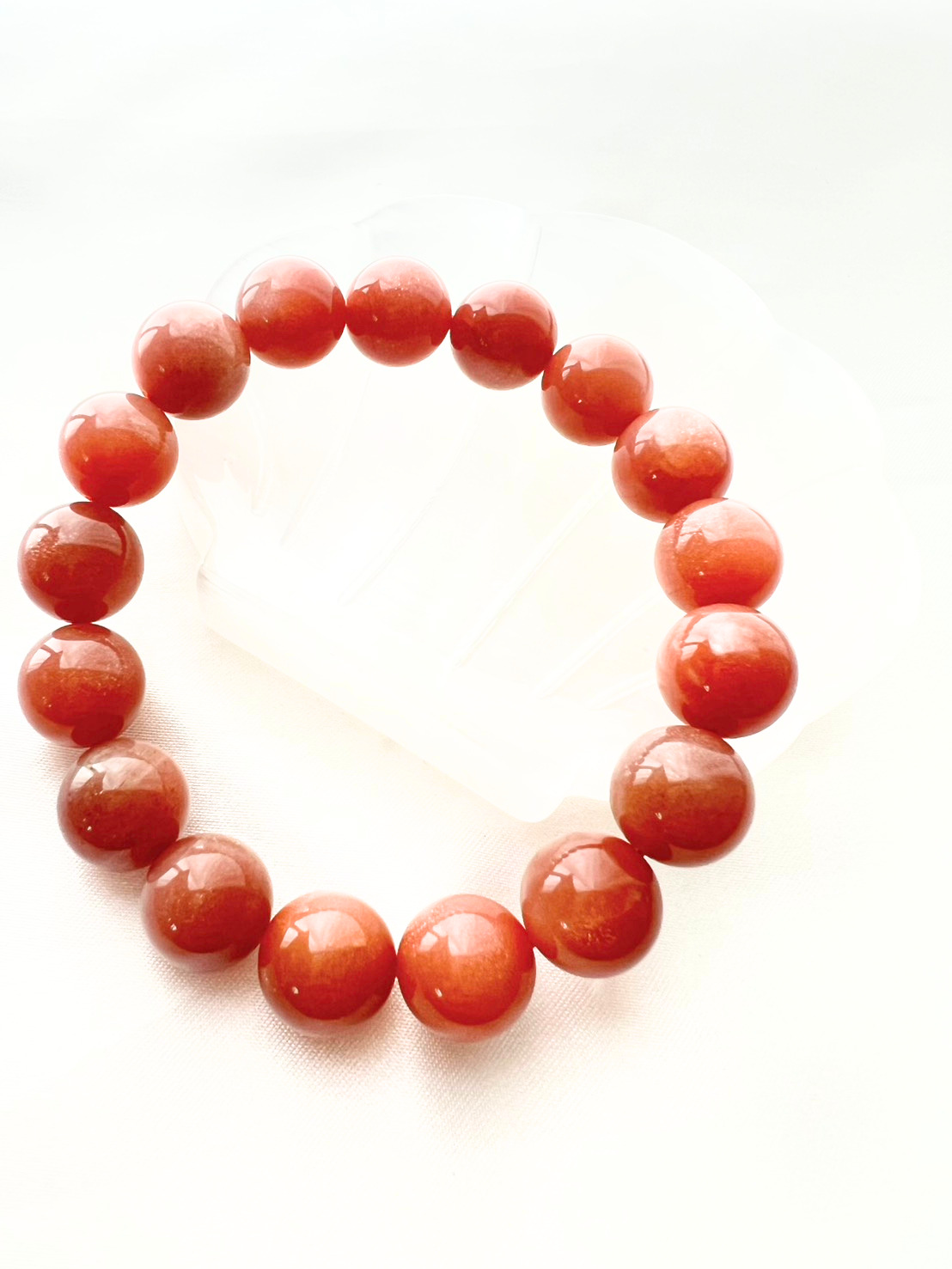 サンストーンブレスレット